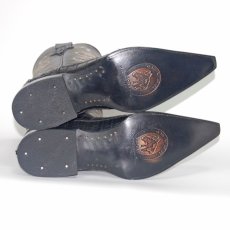 画像7: ［25.5］ カイマン(ワニ革) ポインテッドトゥ ウエスタンブーツ 商品番号 JV120CHX-255 (7)