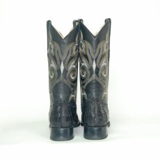 画像4: ［25.5］ カイマン(ワニ革) ポインテッドトゥ ウエスタンブーツ 商品番号 JV120CHX-255 (4)