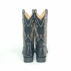 画像4: ［26.0］ 高級カイマン(ワニ革) メンズウエスタンブーツ 商品番号 JV151-260 (4)
