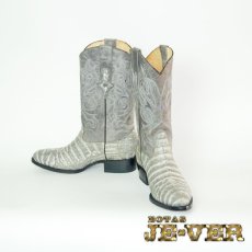 画像1: ［25.0］ カイマン ナチュラルカラー ウエスタンブーツ 商品番号 JV186-250 (1)