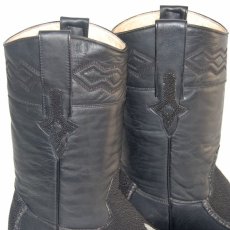 画像5: ［26.0］ 本革スティングレイウエスタンブーツ 商品番号 JV00245-260 (5)