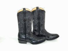 画像2: ［26.0］ 高級カイマン(ワニ革) ウエスタンブーツ 商品番号 JV96XX-260 (2)