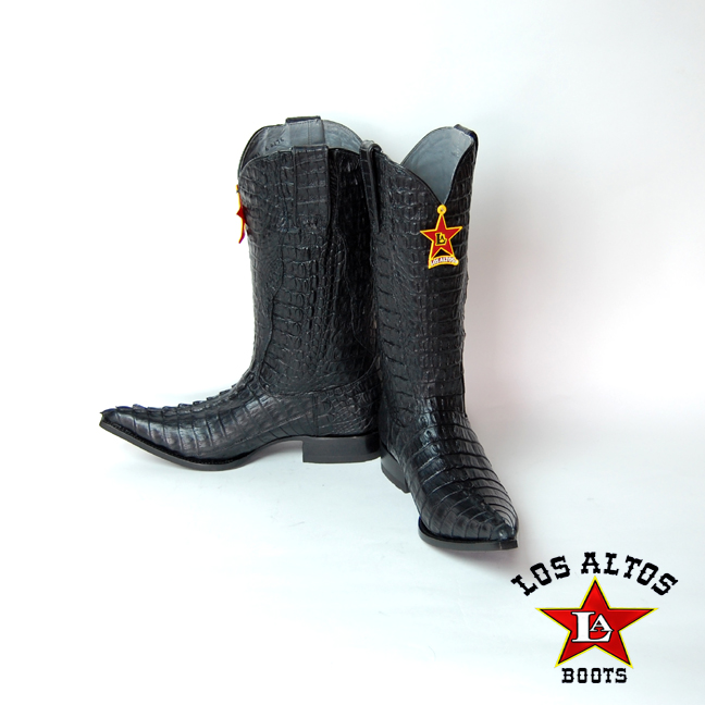 26.0］フルカイマン・テール・ポインテッドトゥ・ウエスタンブーツ LA234-260 - BOTASMEXICANAS